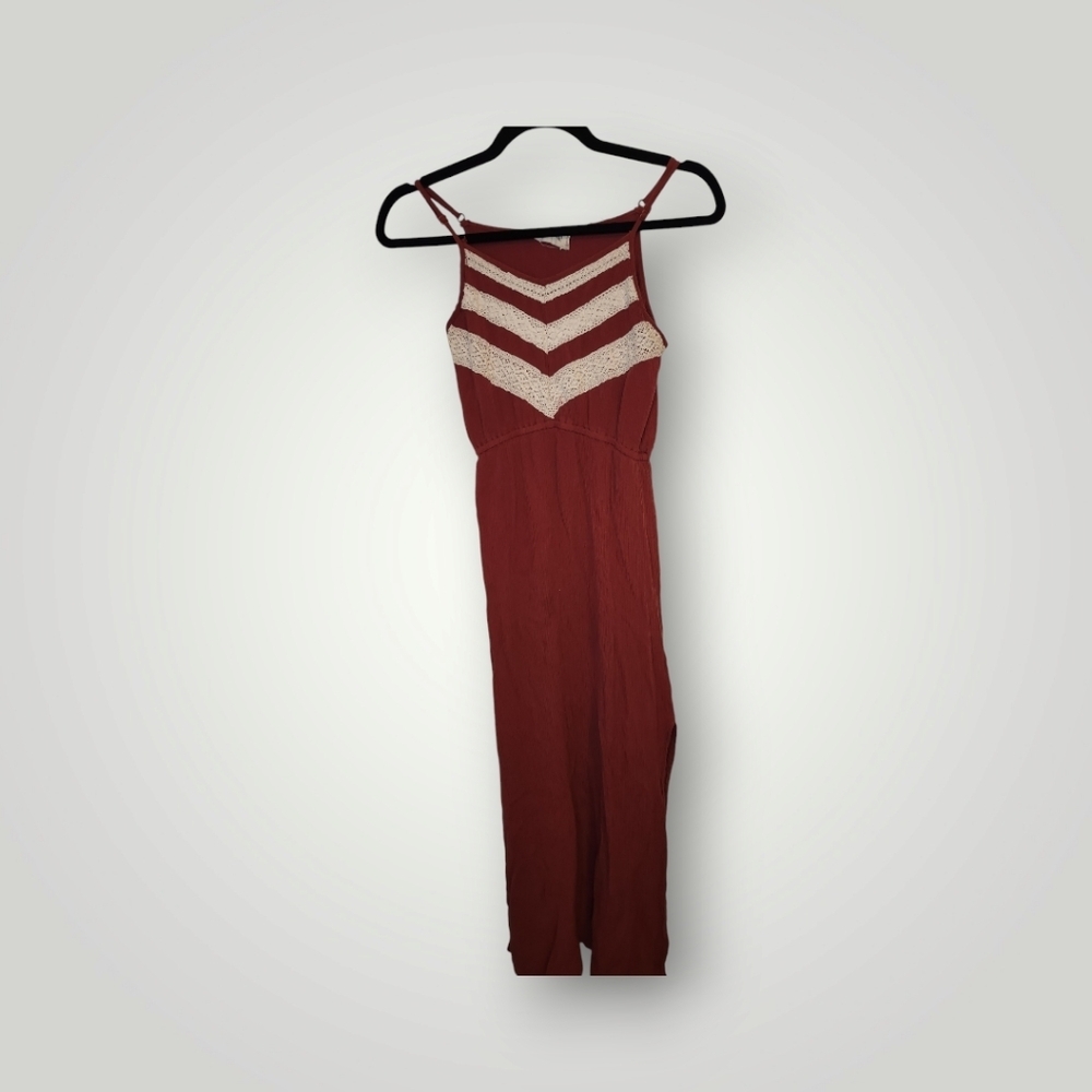 Just found rust colored maxi dress size xs